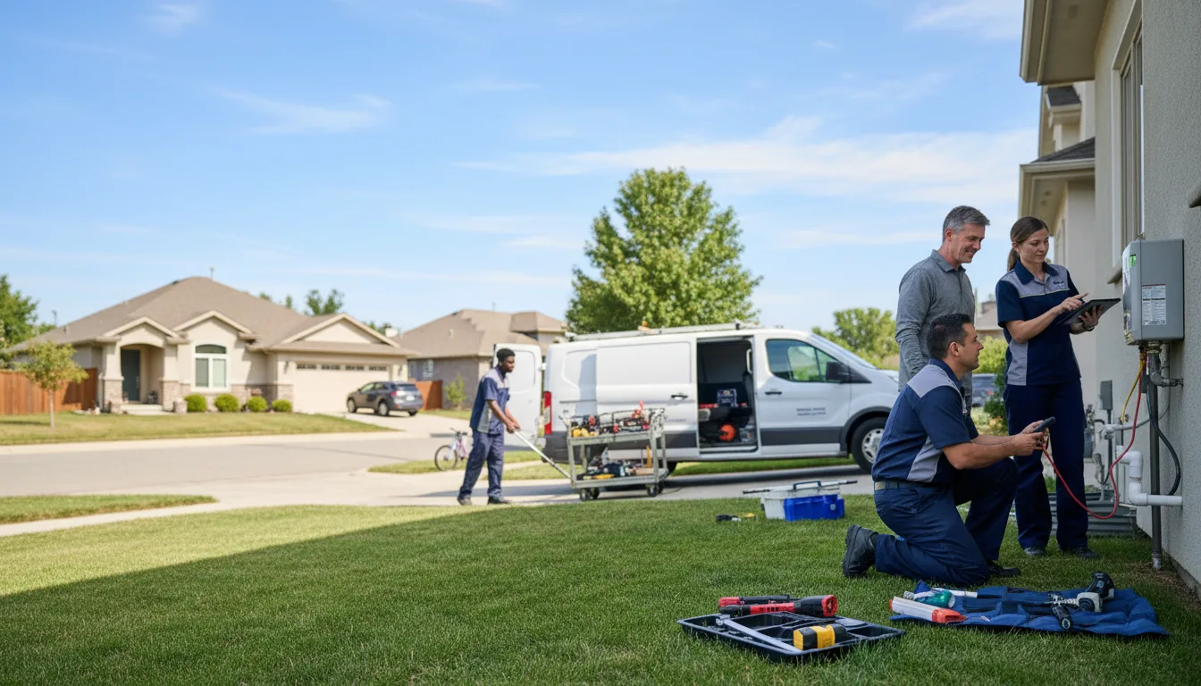 Tankless water heater service in Fairfax, VT